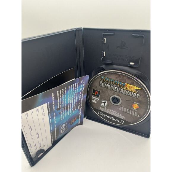 SOCOM: U.S. Navy SEALs Combined Assault (Sony PlayStation 2, PS2 2006) Tested - Picture 5 of 8